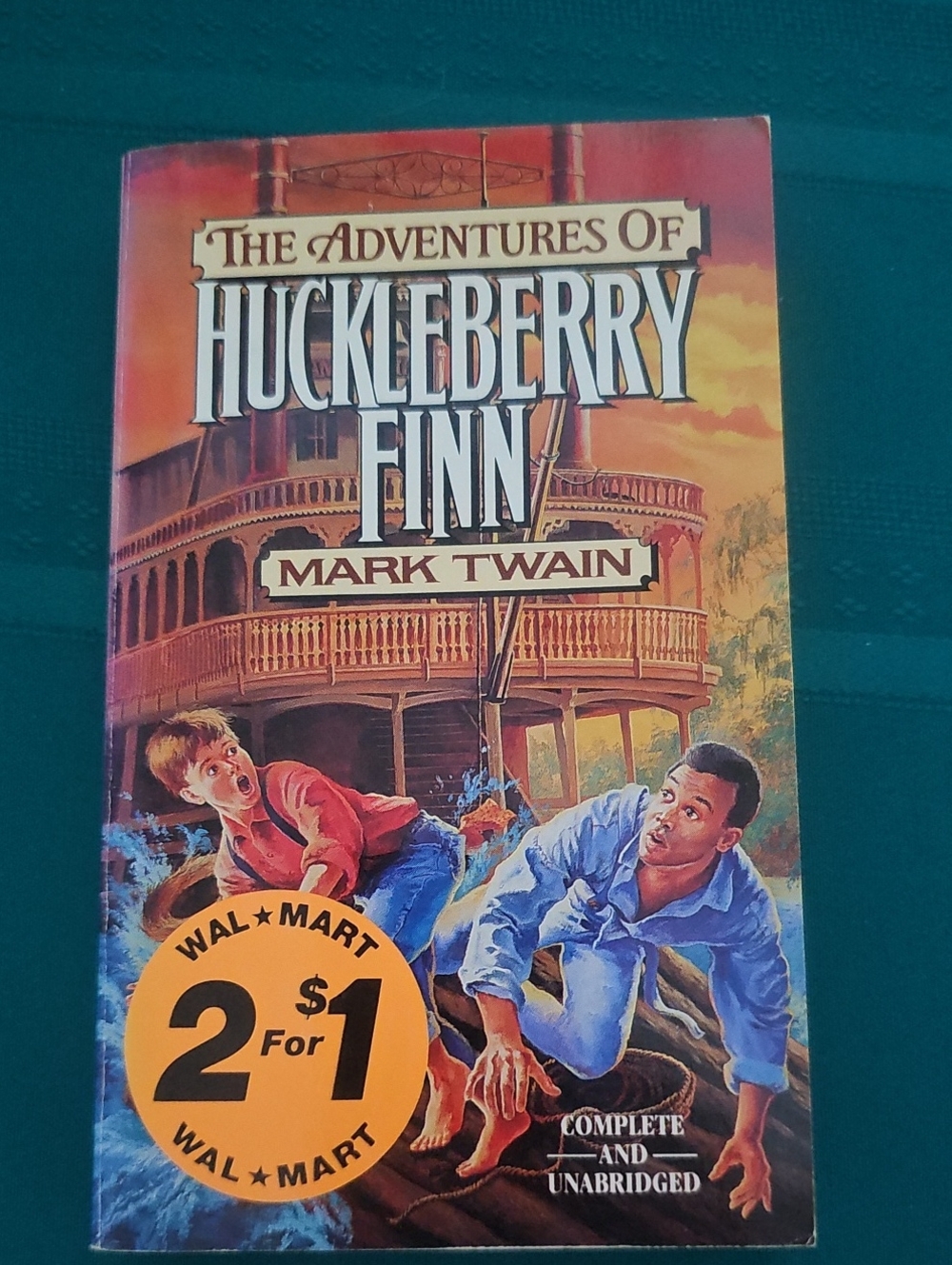 The Adventures of Huckleberry Finn by Mark Twain